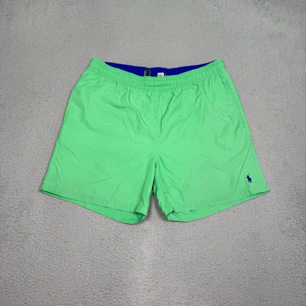 Polo Ralph Lauren Green Swim Trunks